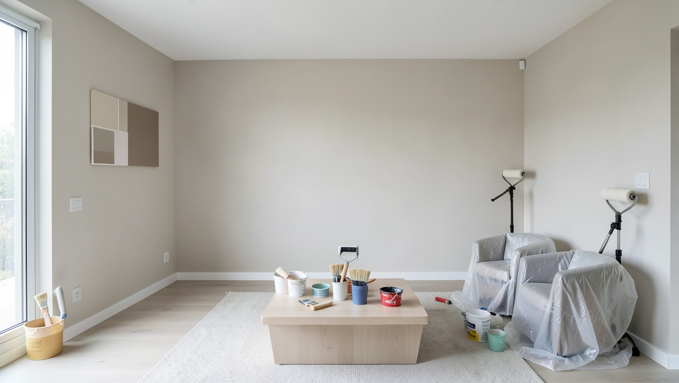 Jak pomalować salon nowocześnie