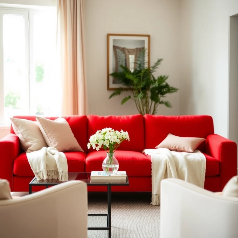 Czerwoną Kanapa Inspiracje