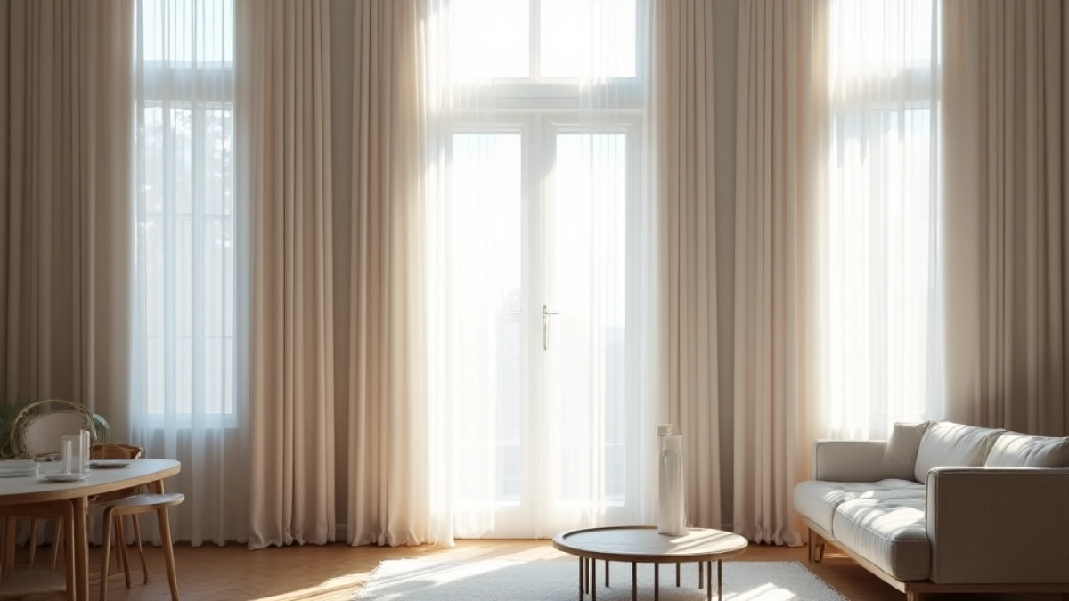 Gotowe firany do salonu wysokość 230 cm