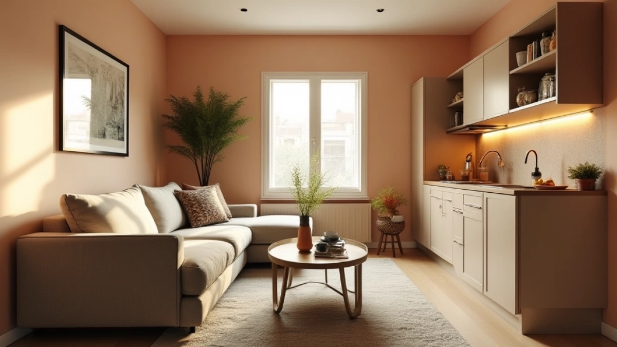 Jaka farba do salonu z aneksem