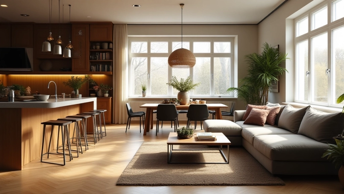 Jaka wielkość salonu z jadalnią