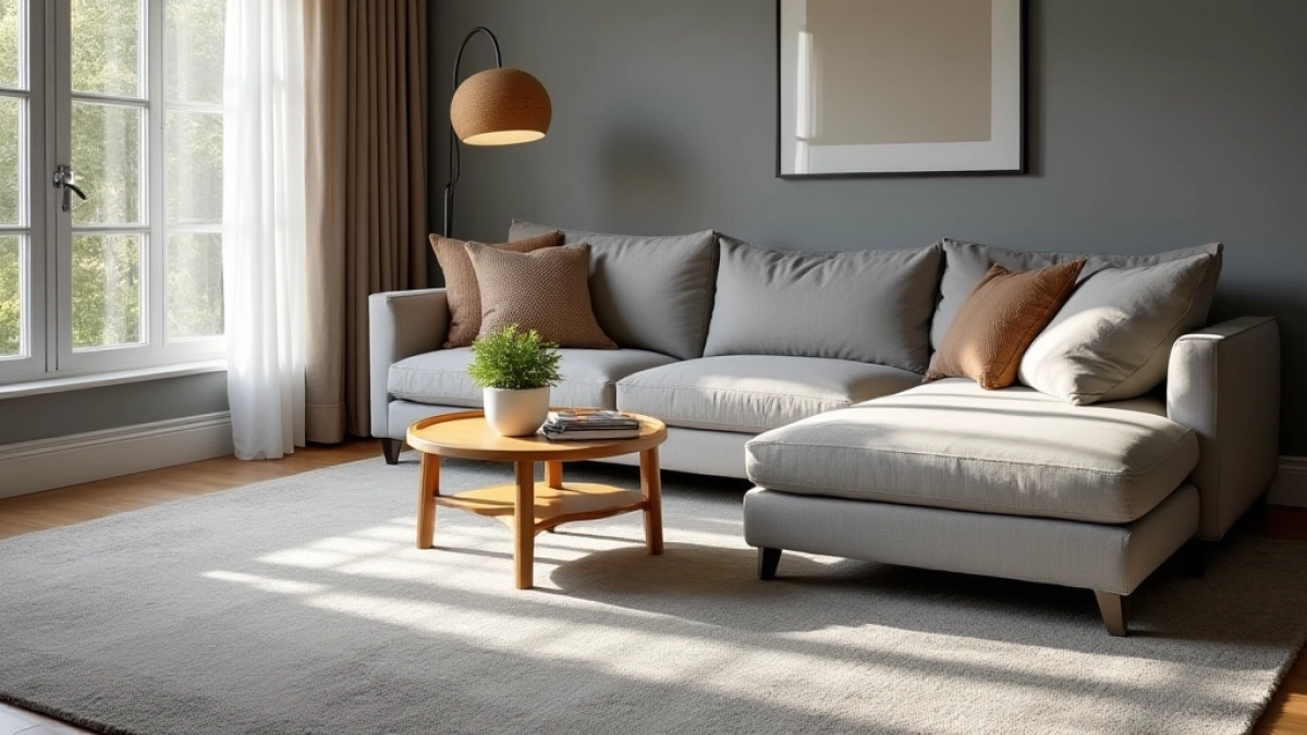 Jaki dywan do szarego salonu