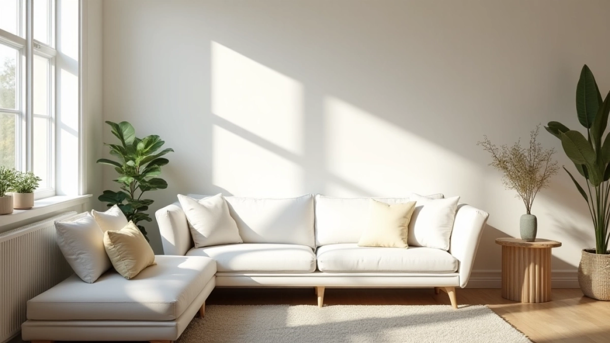 Jaki kolor do białych mebli w salonie