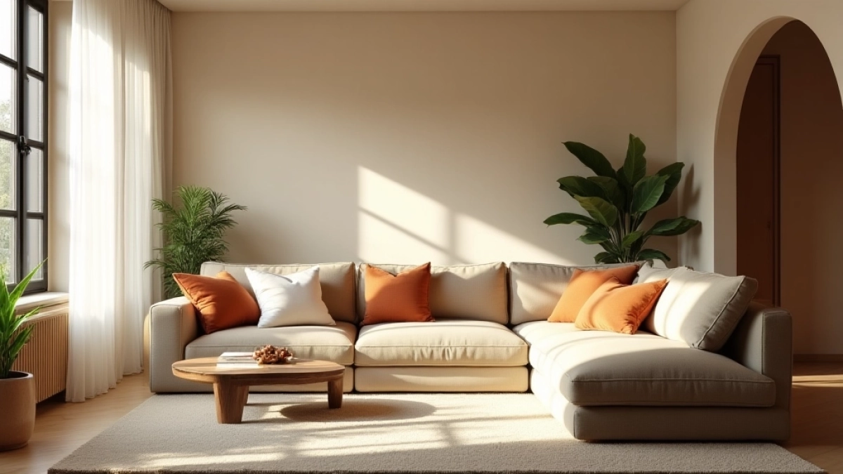 Jaki kolor pasuje do beżu w salonie
