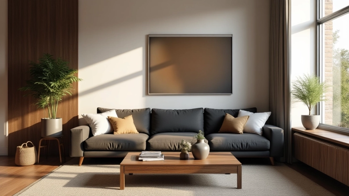 Jaki kolor ścian do mebli wenge w salonie