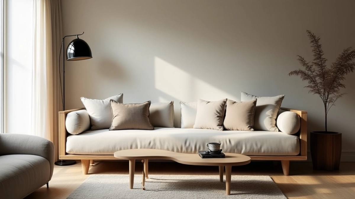 Jakie łóżko do spania w salonie