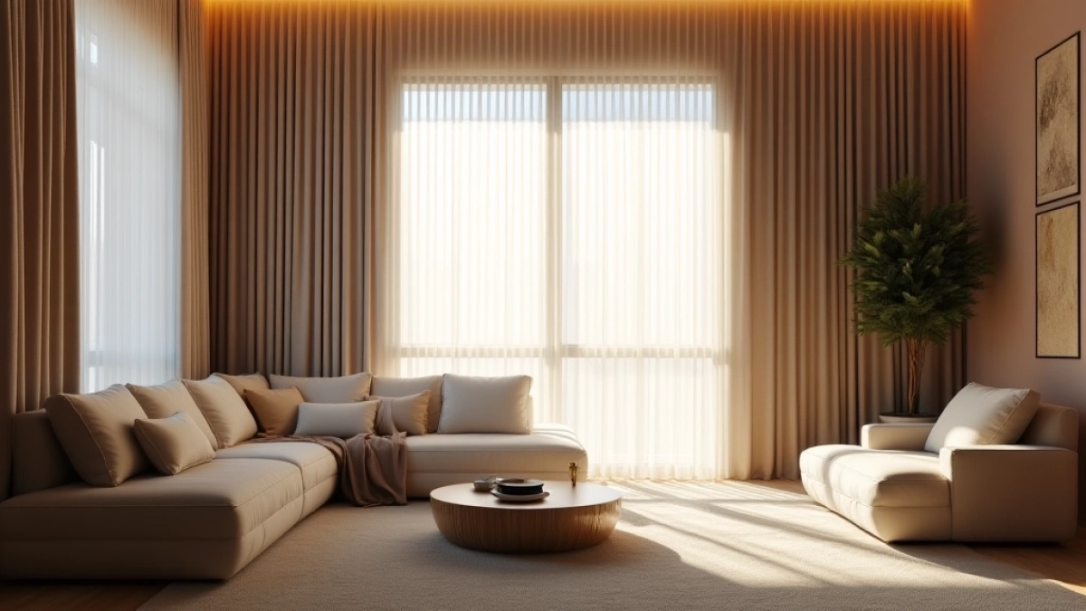 Jakie zasłony do salonu aranżacje