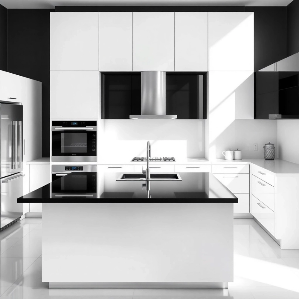 Kuchnia Biało Czarna Inspiracje