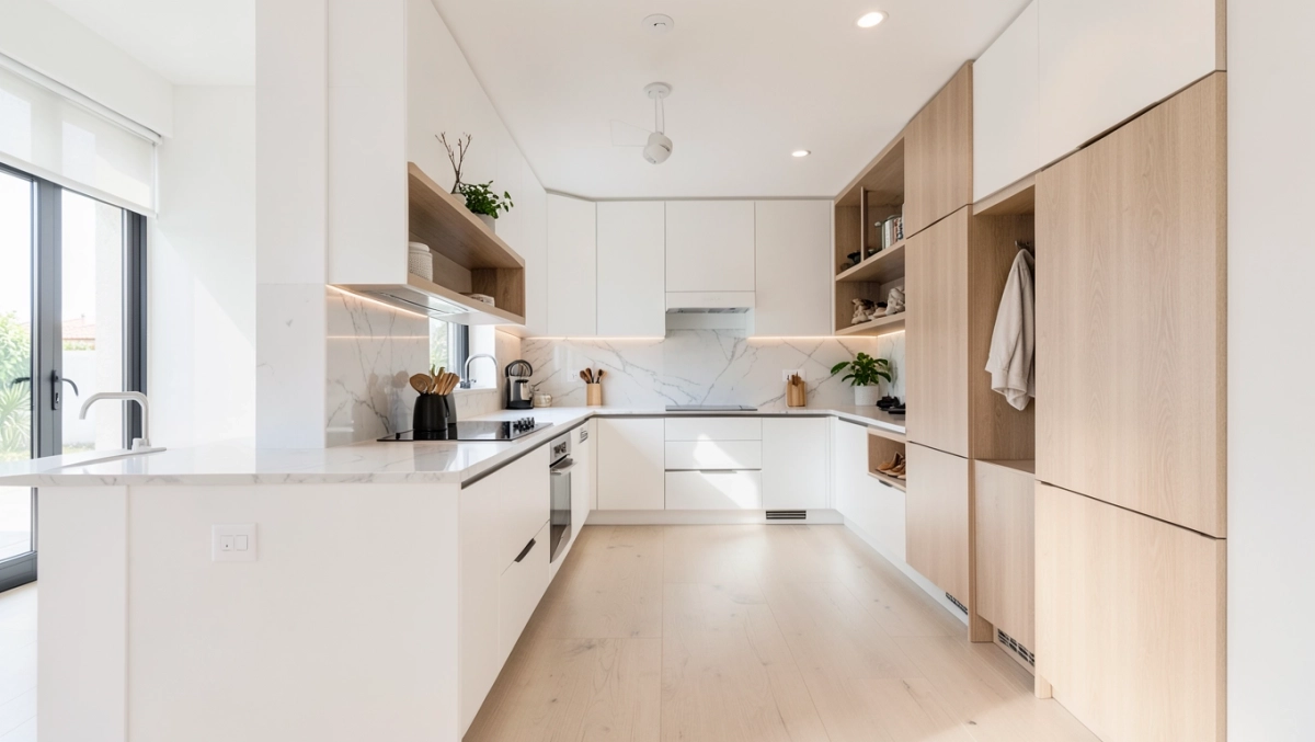 Kuchnia z przedpokojem inspiracje