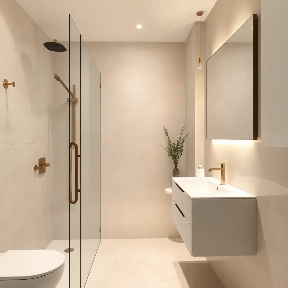 mała łazienka z prysznicem inspiracje