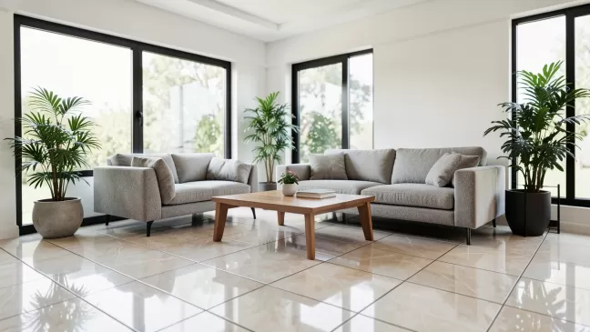Czy płytki w salonie to dobry pomysł