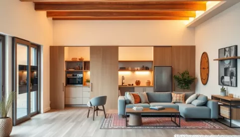 Jak oddzielić kuchnię od salonu inspiracje