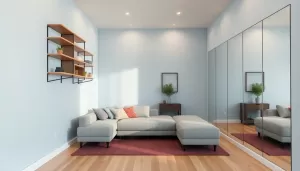 Jak urządzić wąski pokój Inspiracje