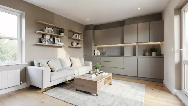 Jaka farba do salonu z aneksem