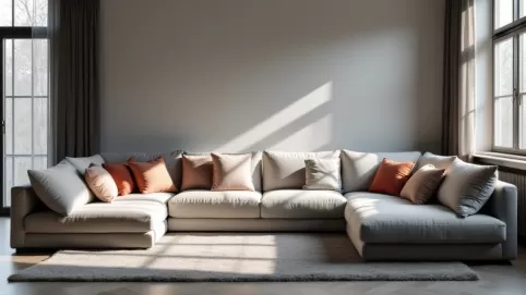 jaka kanapa do szarego salonu
