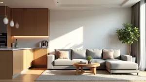 Jaki kolor do salonu z aneksem kuchennym