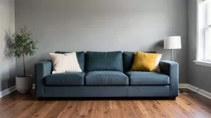 Jaki kolor kanapy do szarego salonu