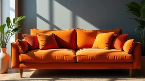 Jaki kolor kanapy do szarego salonu