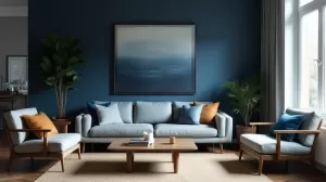 Jaki kolor pasuje do granatu w salonie