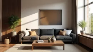 Jaki kolor ścian do mebli wenge w salonie