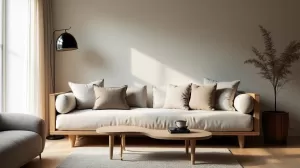 Jakie łóżko do spania w salonie