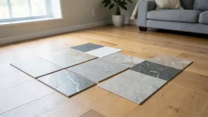 Jakie płytki na podłogę do salonu