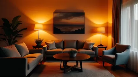 Jakie światło do salonu ciepłe czy zimne