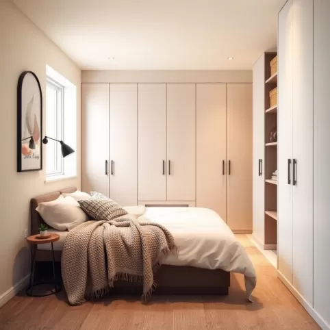 Mała Sypialnia Z Garderobą Inspiracje