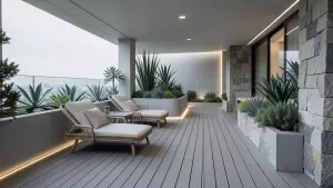 Nowoczesny taras inspiracje