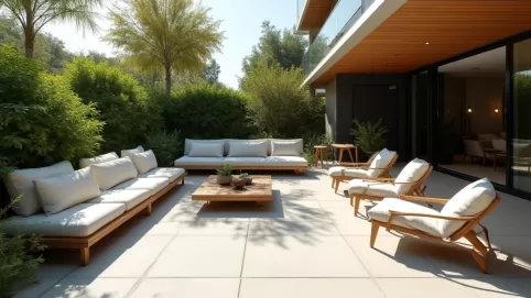 Nowoczesny taras inspiracje