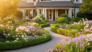 Ogród przed domem inspiracje