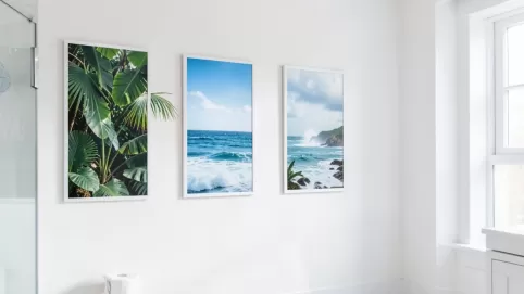 Plakaty do łazienki inspiracje