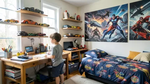 pokój dla chłopca 10 lat inspiracje
