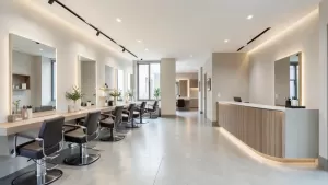 Projekt salonu fryzjerskiego