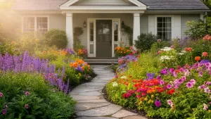 Rabata przed domem inspiracje