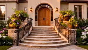 Schody wejściowe do domu inspiracje