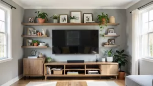 ściana rtv inspiracje