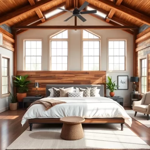 Sypialnia Loft  Inspiracje