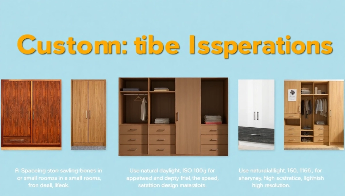 Szafy na wymiar inspiracje