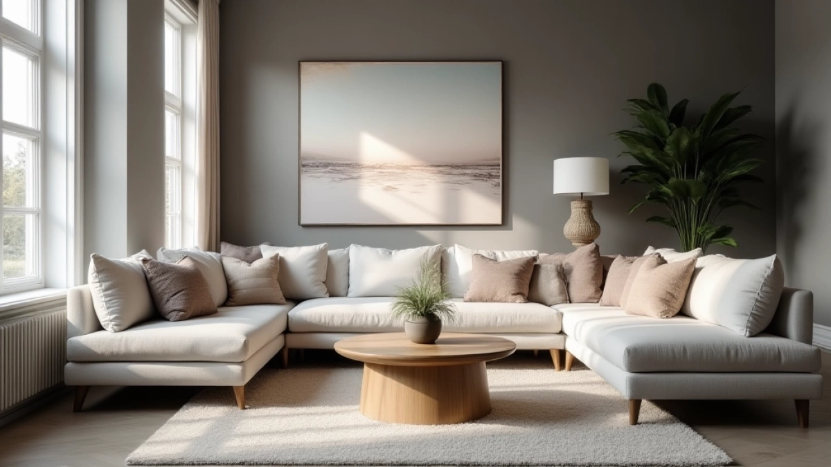 Szare ściany w salonie jakie dodatki